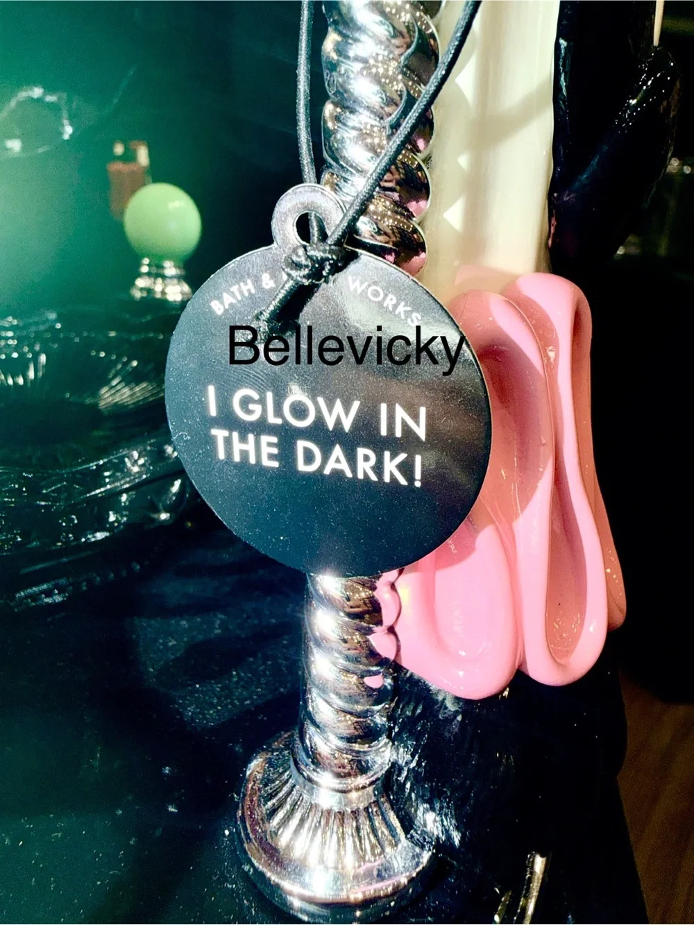 Bath & Body Works Halloween Glow in The Dark Circus Luminary 3 Wick Candle Rare